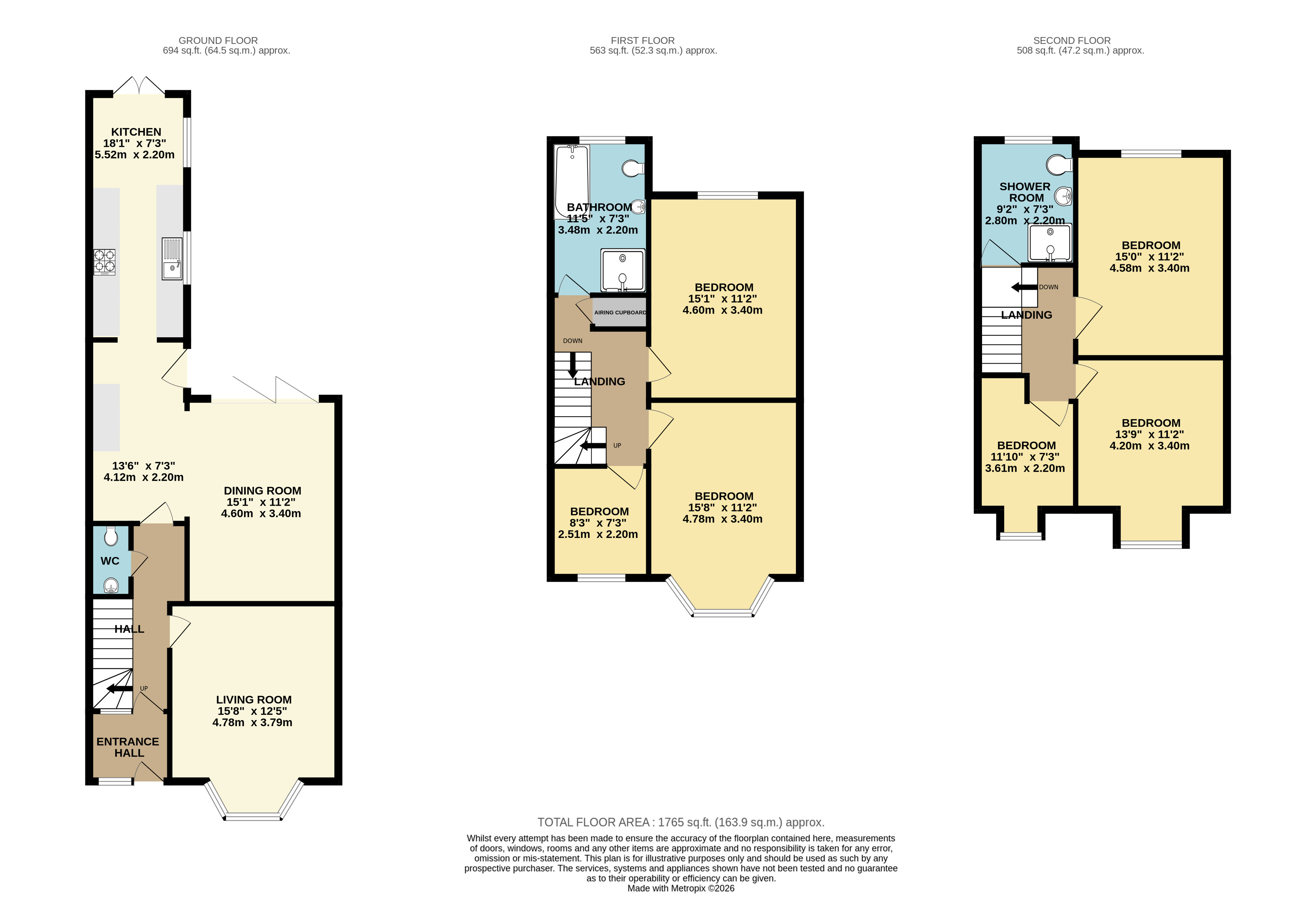 18, Dublin Crescent, Bristol floorplan