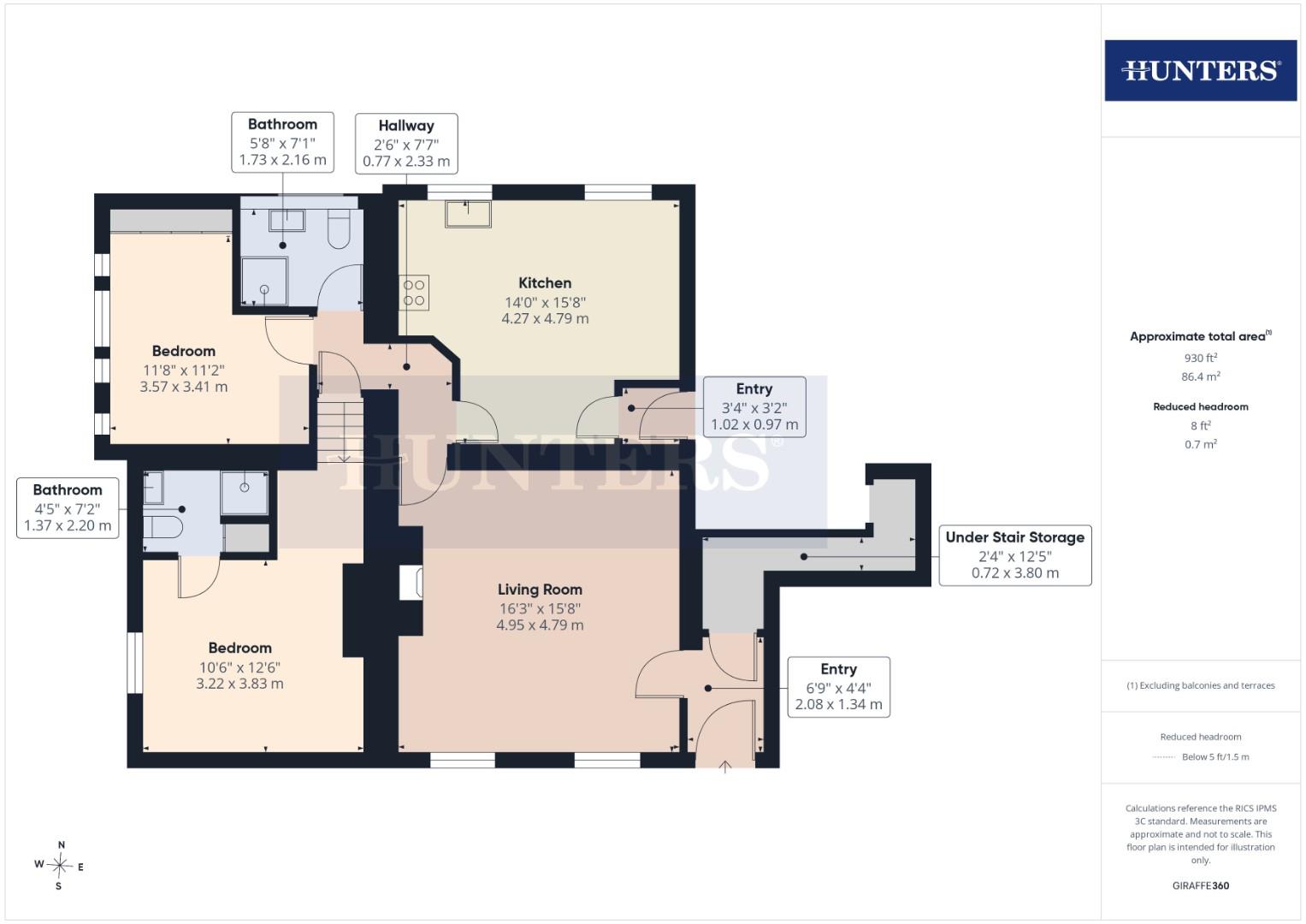 Hall Park Road, Filey floorplan