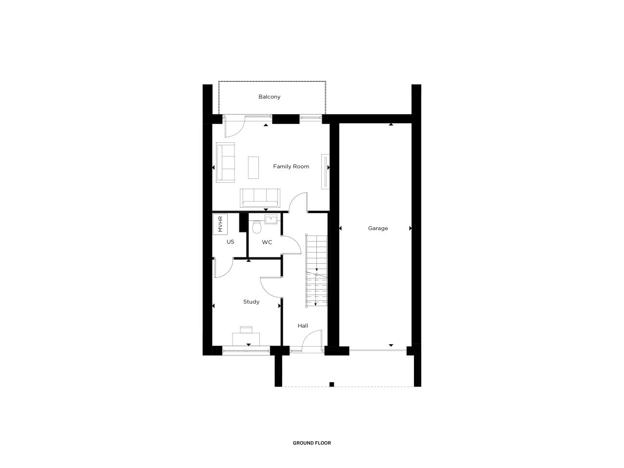 61 Lady White Crescent, Oxford floorplan