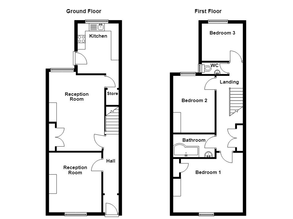 138, Olive Lane, Darwen floorplan