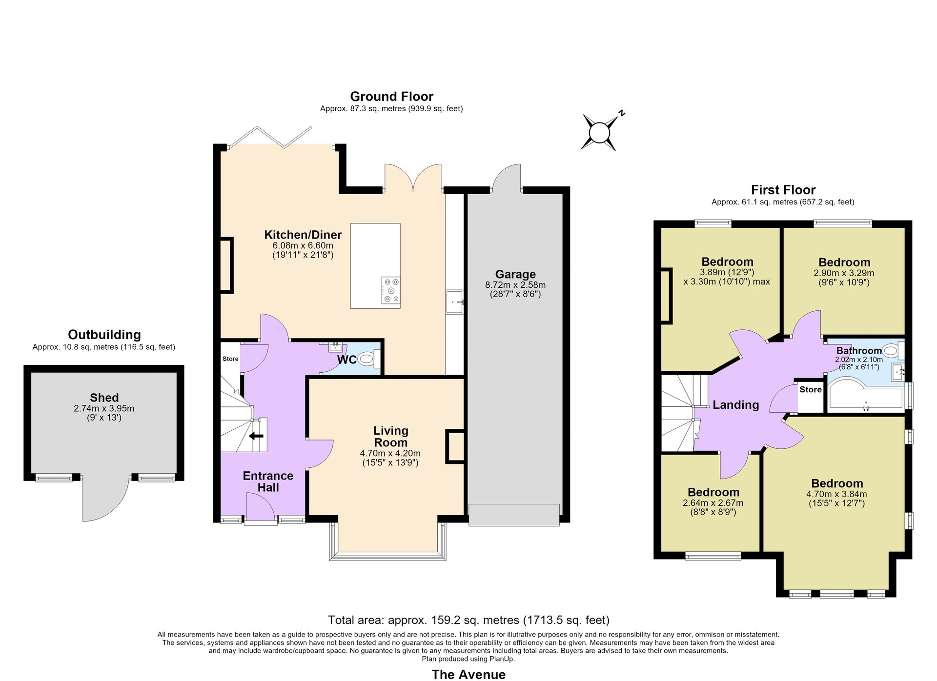 23, The Avenue, Loughton floorplan