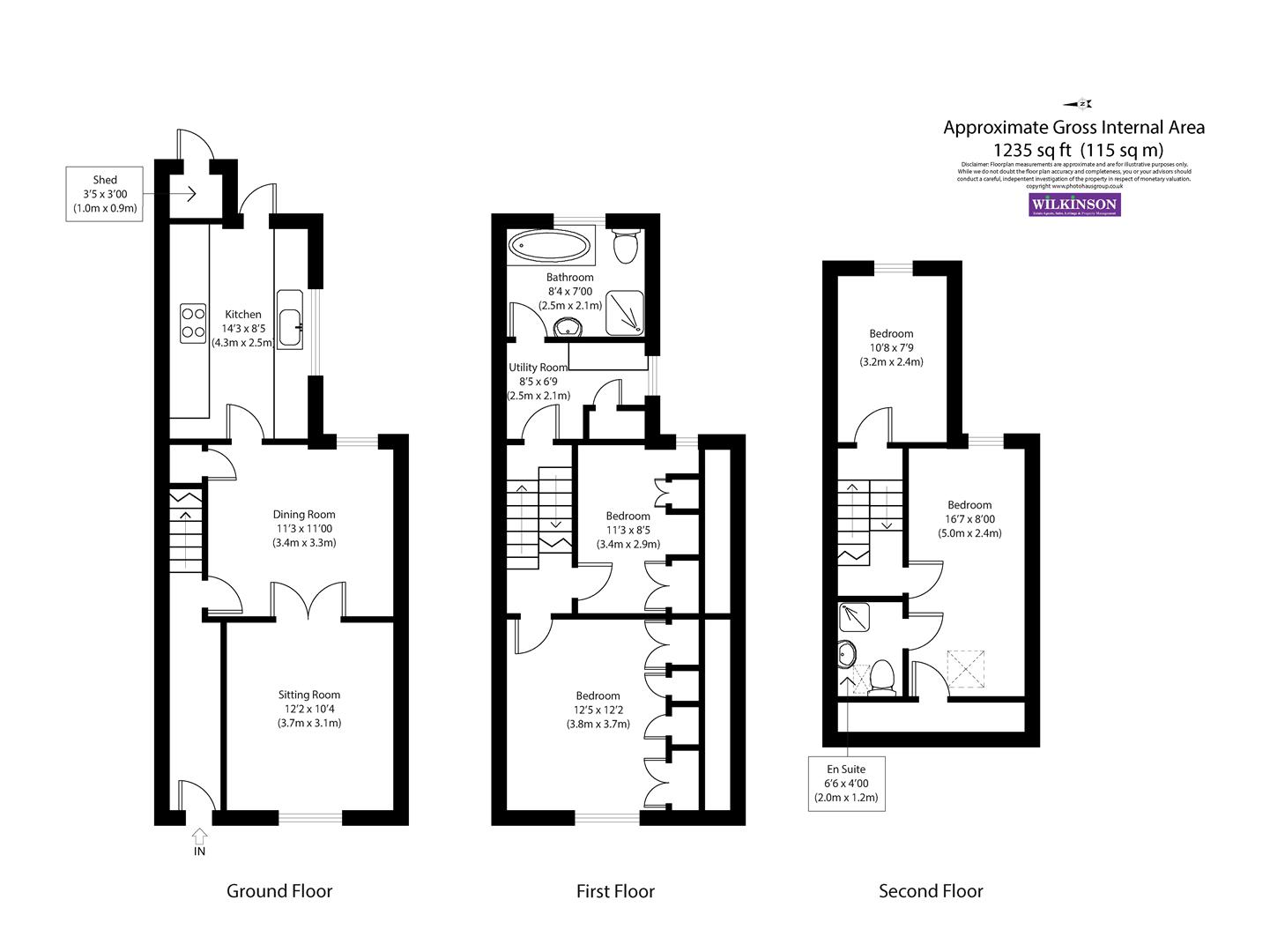 30, Ridley Road, London floorplan