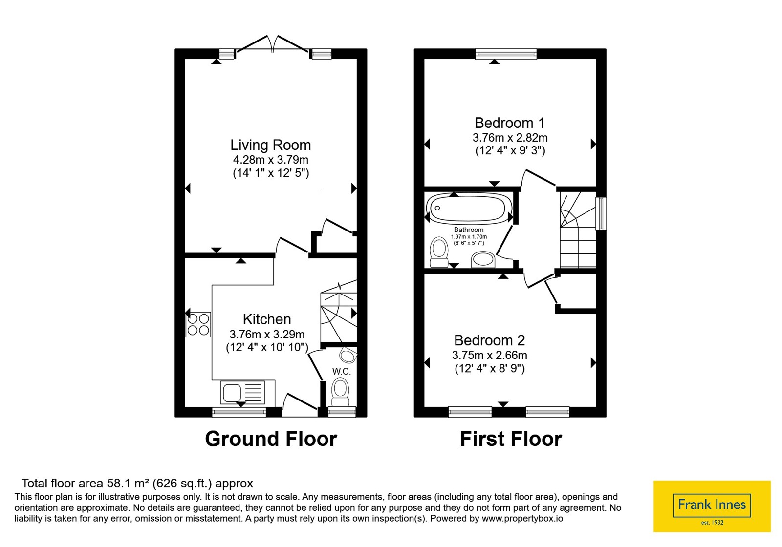 2, Calcraft Drive, Nottinghamshire floorplan