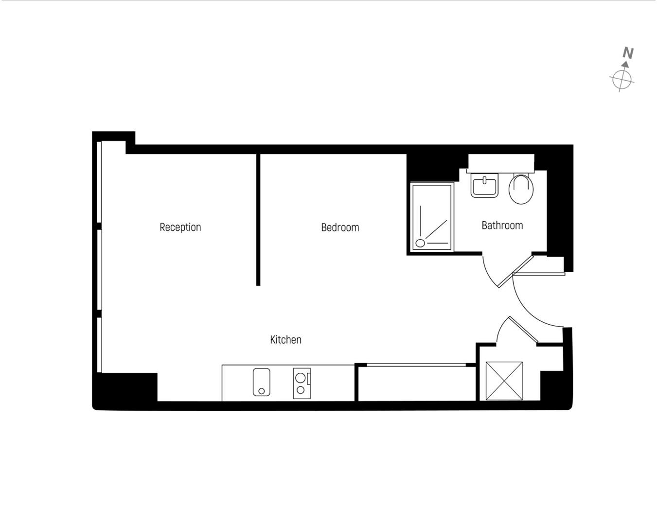 West Gate House, London floorplan