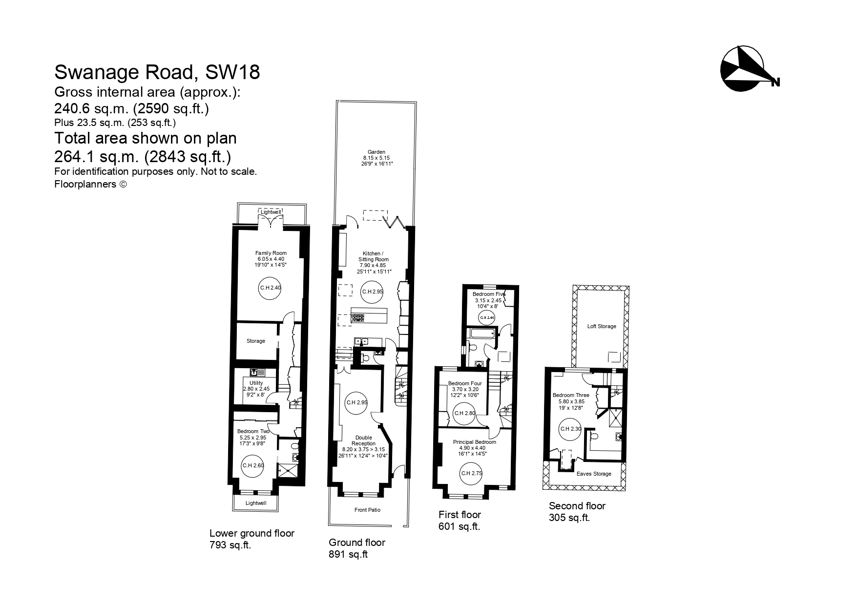 6, Swanage Road, London floorplan