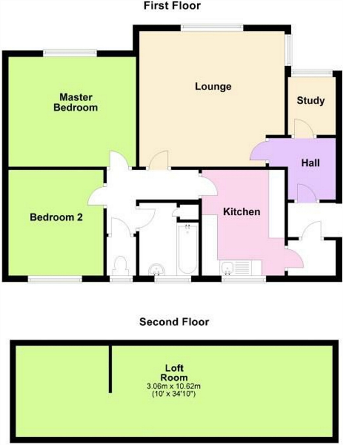 2 Bedrooms Flat for sale in Landemann Circus, Weston-Super-Mare BS23
