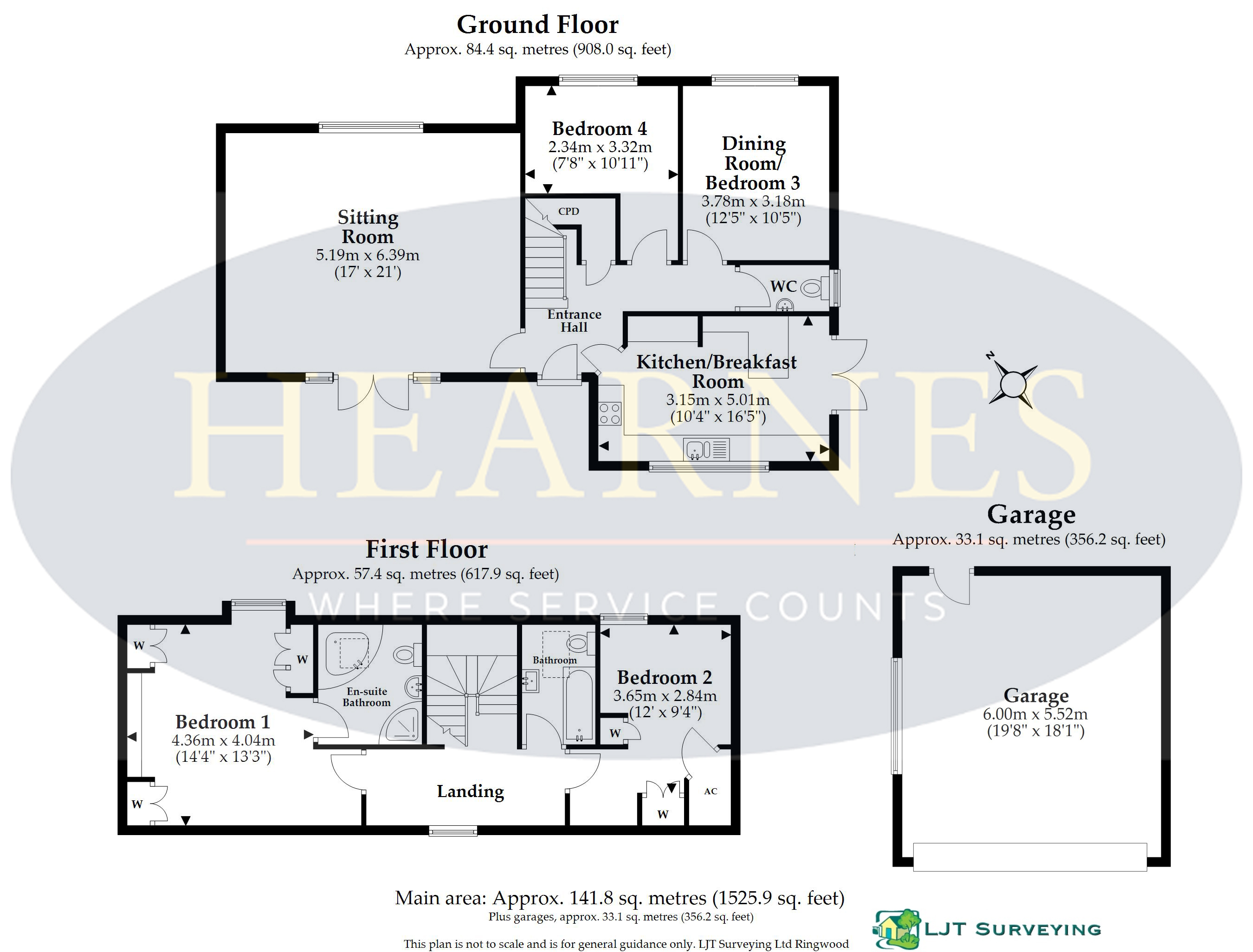 Whitmore, Whitmore Lane, Wimborne floorplan