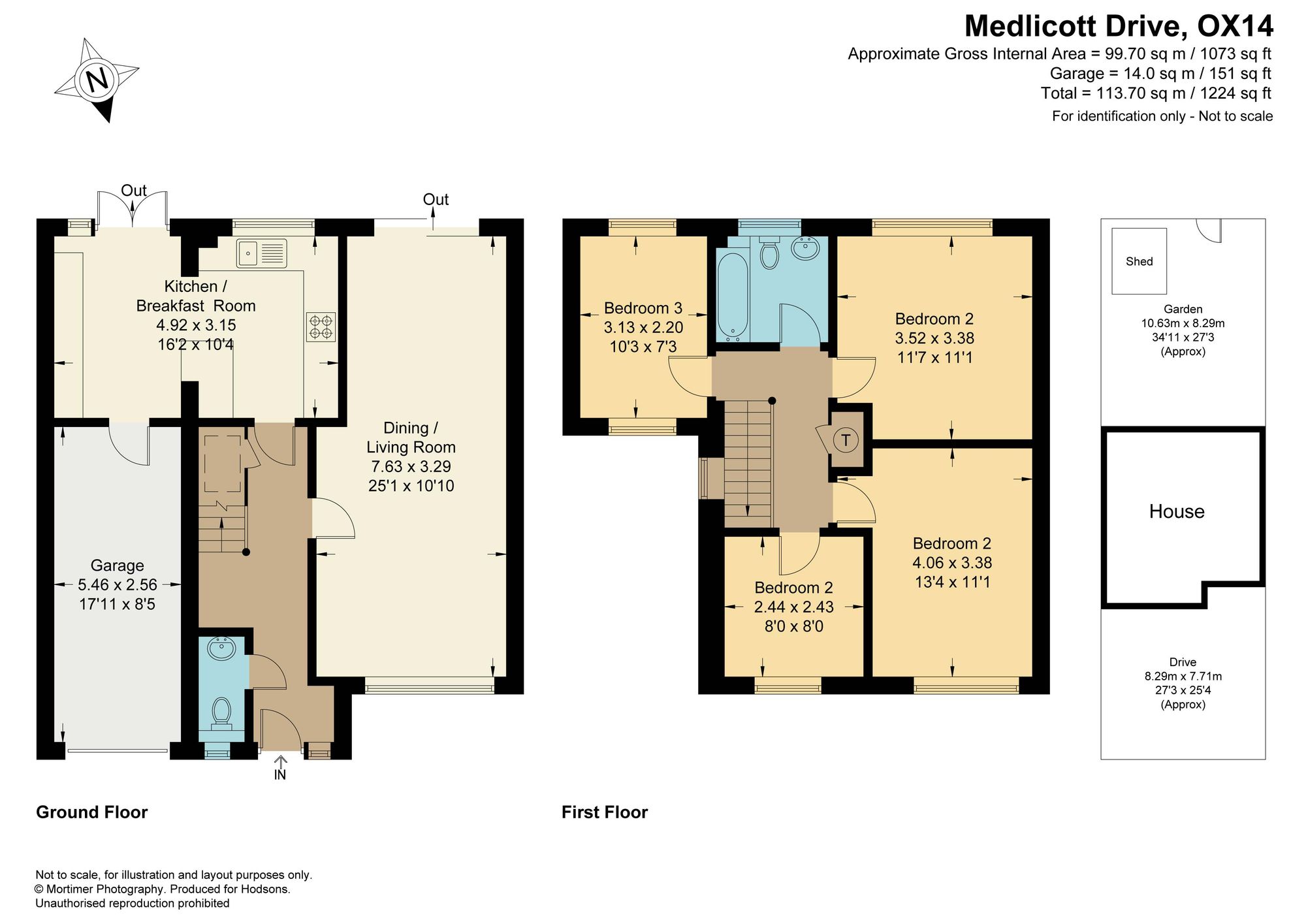 17 Medlicott Drive, Abingdon floorplan