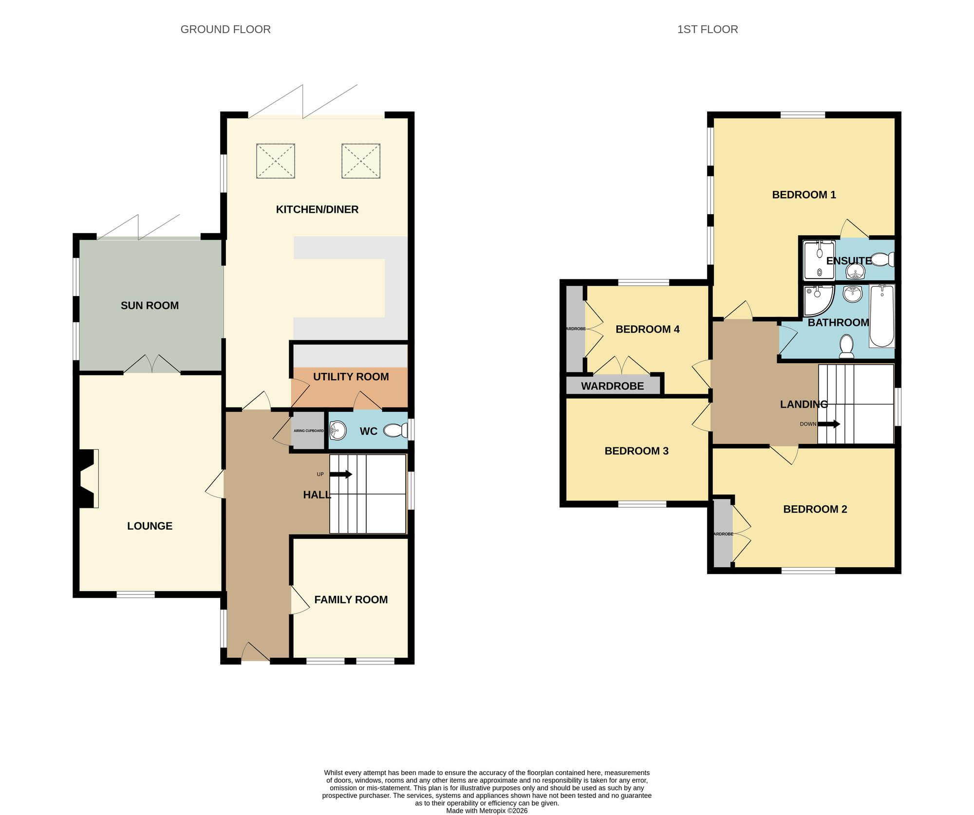 4 Signal Close, Wisbech floorplan
