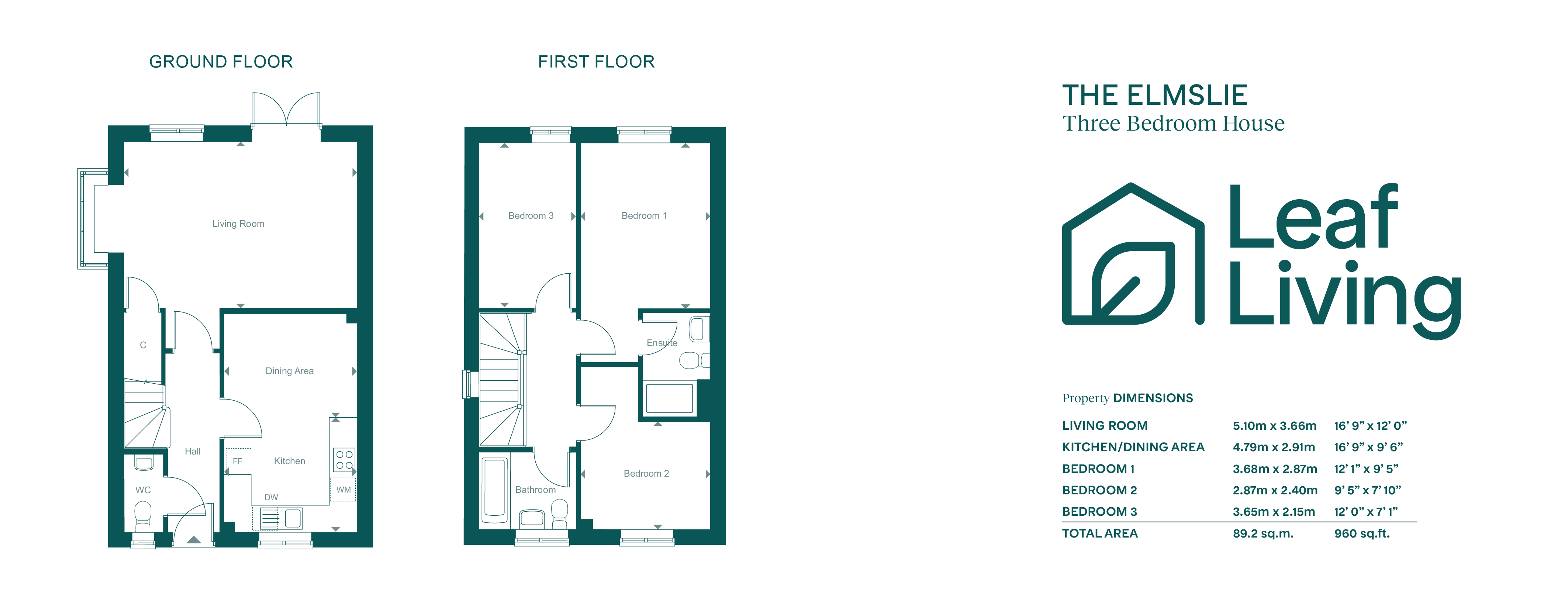 20 sorrel street - Elmslie RL, Leaf Living at Liberty Place, Teasel Road, Hailsham, BN27, Hailsham floorplan