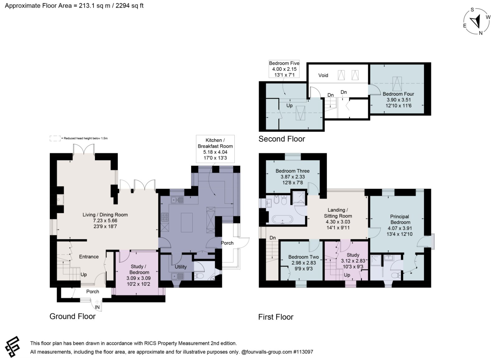 Stoneleigh Down,, Upper Tockington Road, South Gloucestershire floorplan