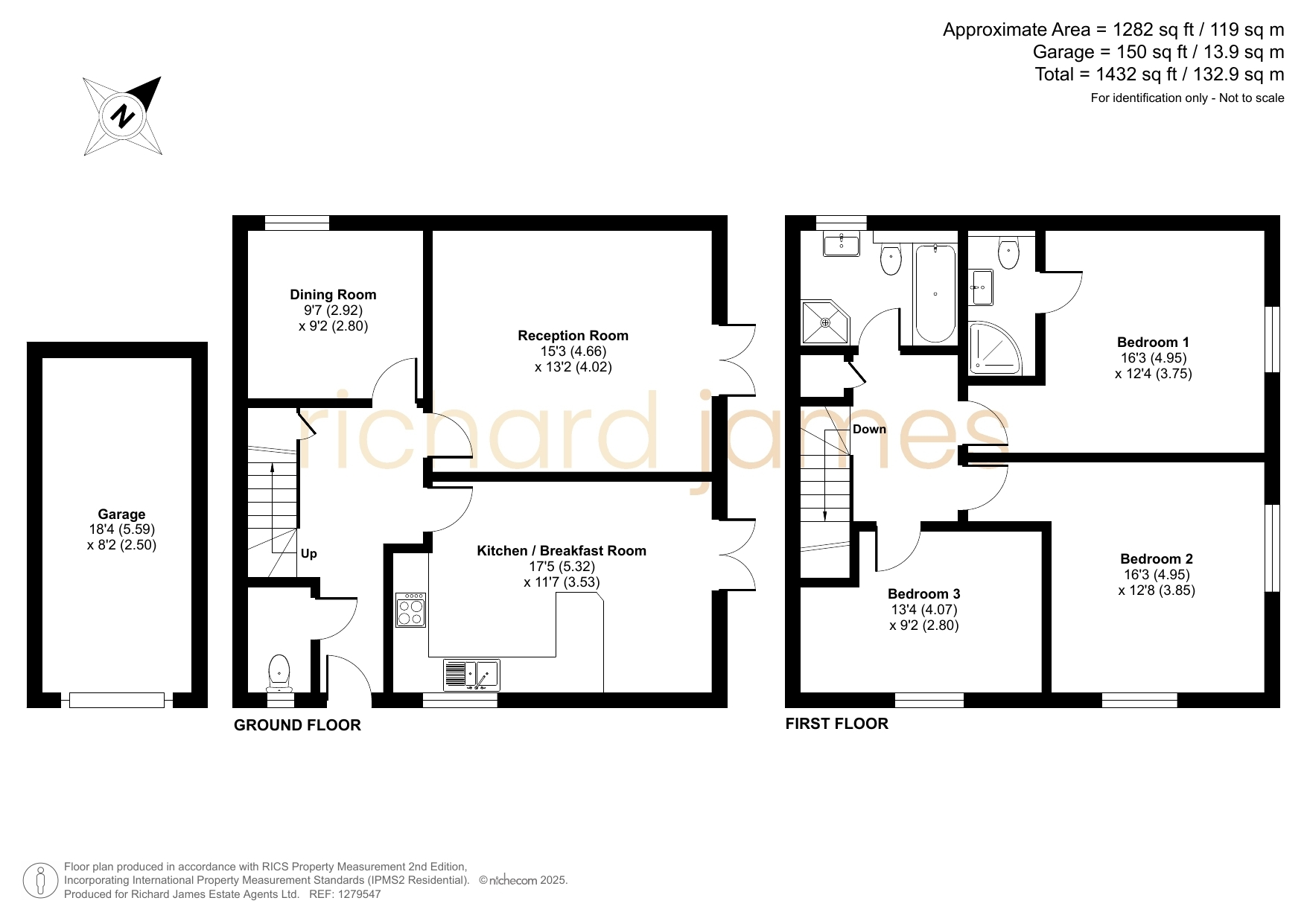 8, Somerset Court, Swindon floorplan