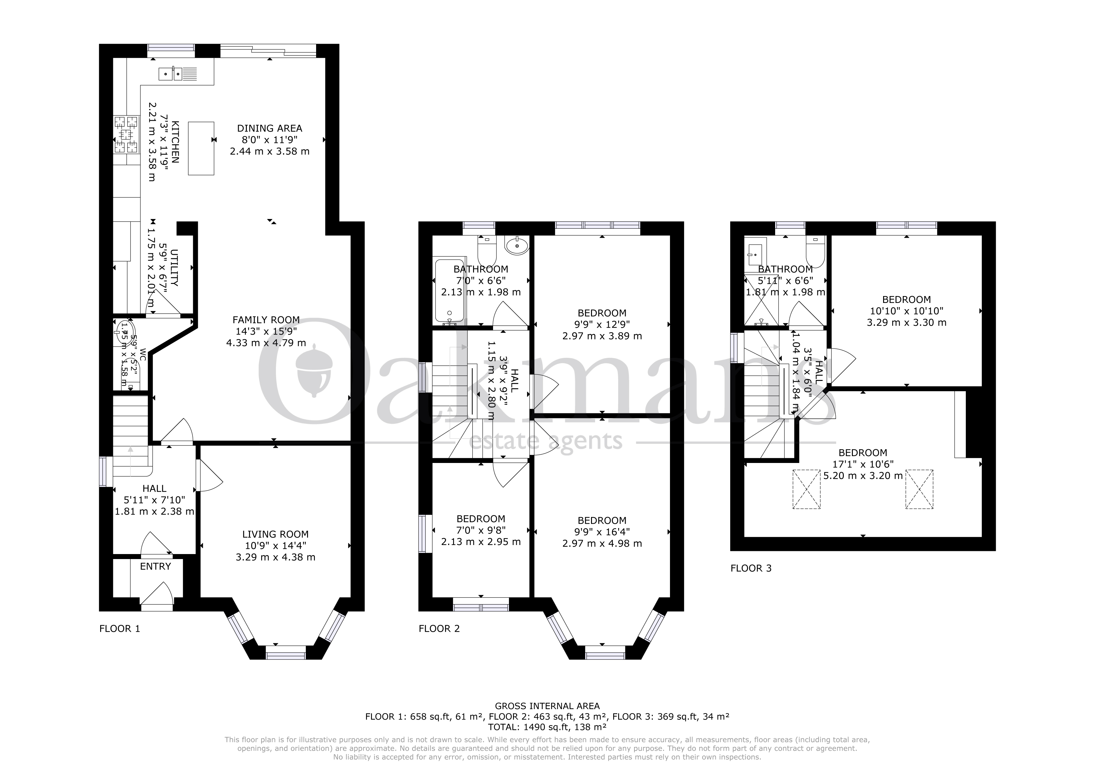 252, TENNAL ROAD, BIRMINGHAM floorplan