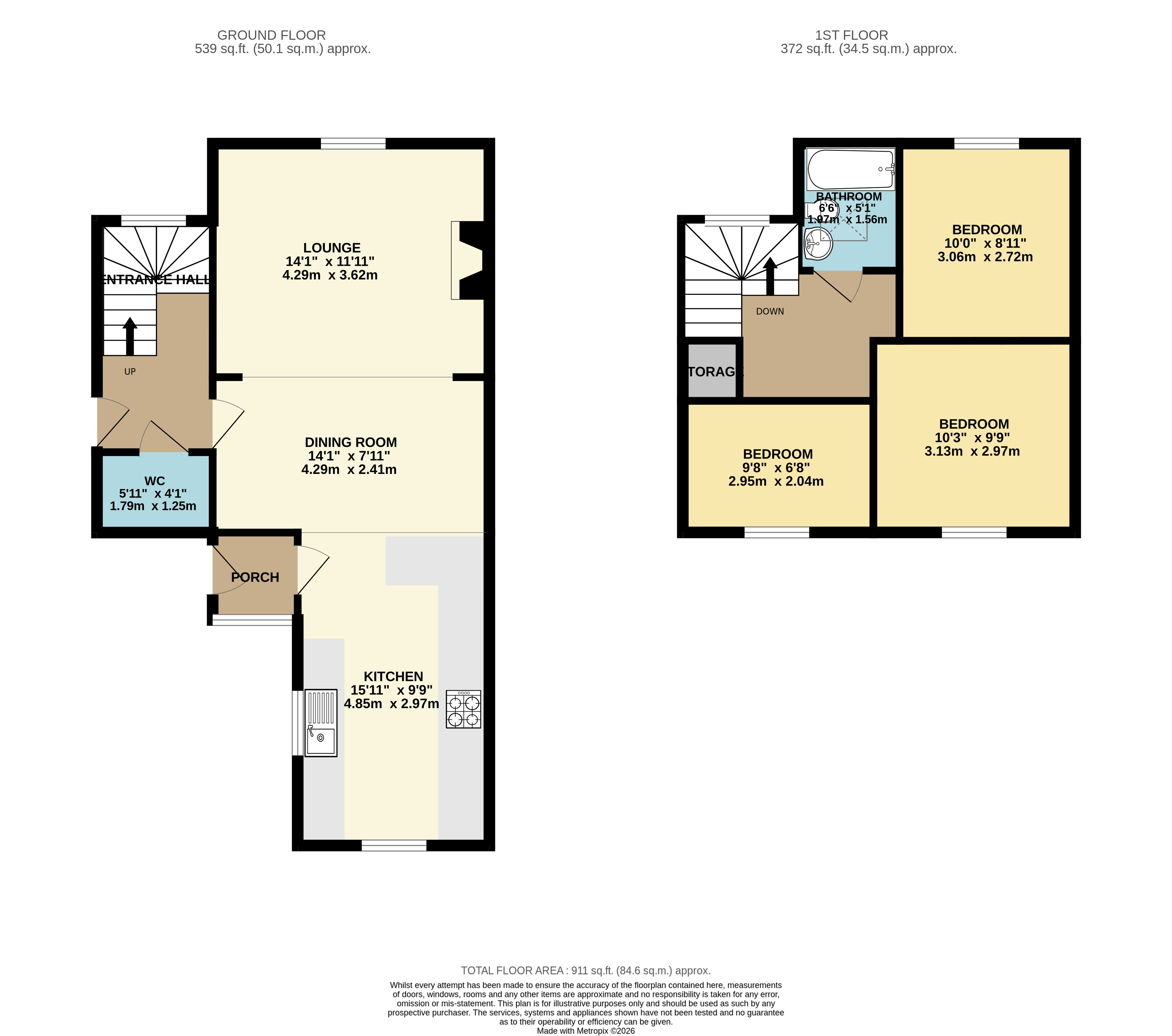 18, Jerusalem Road, Skellingthorpe floorplan