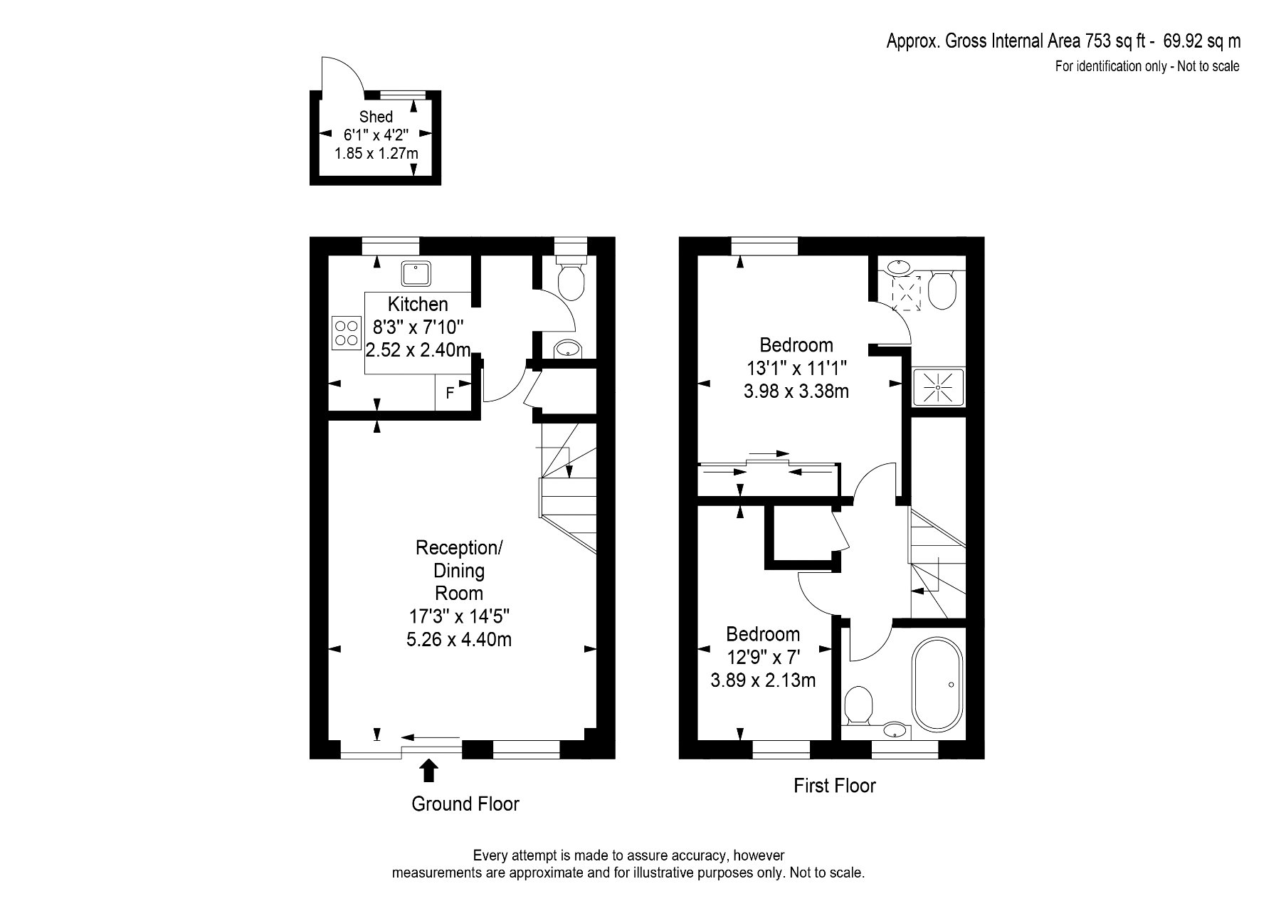 8, Rowley Close, Surrey floorplan