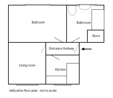 68A, Longford Place, Manchester floorplan