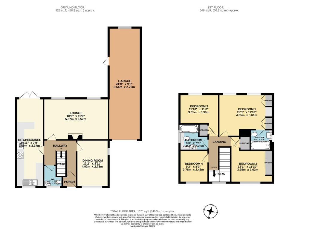 151, Darland Avenue, Kent floorplan