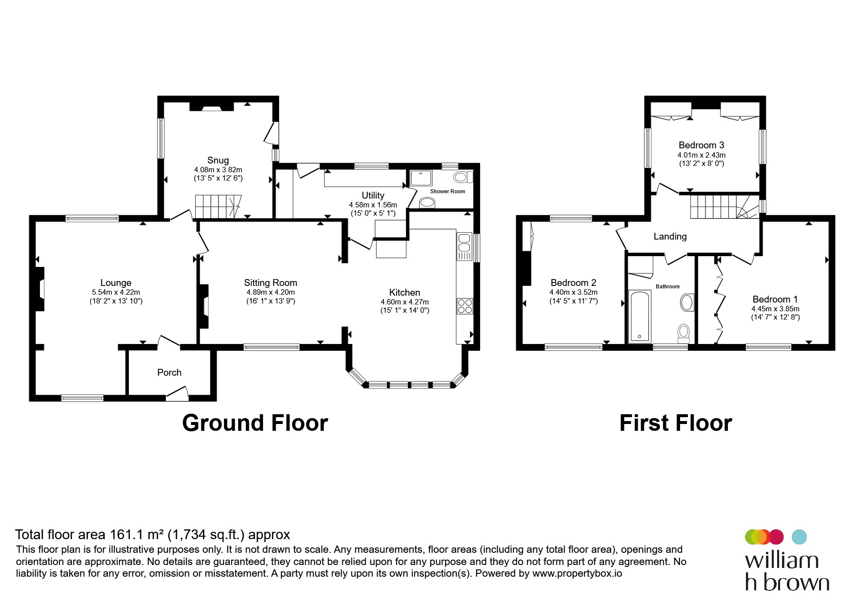 1, Chantry Lane, Swaffham floorplan