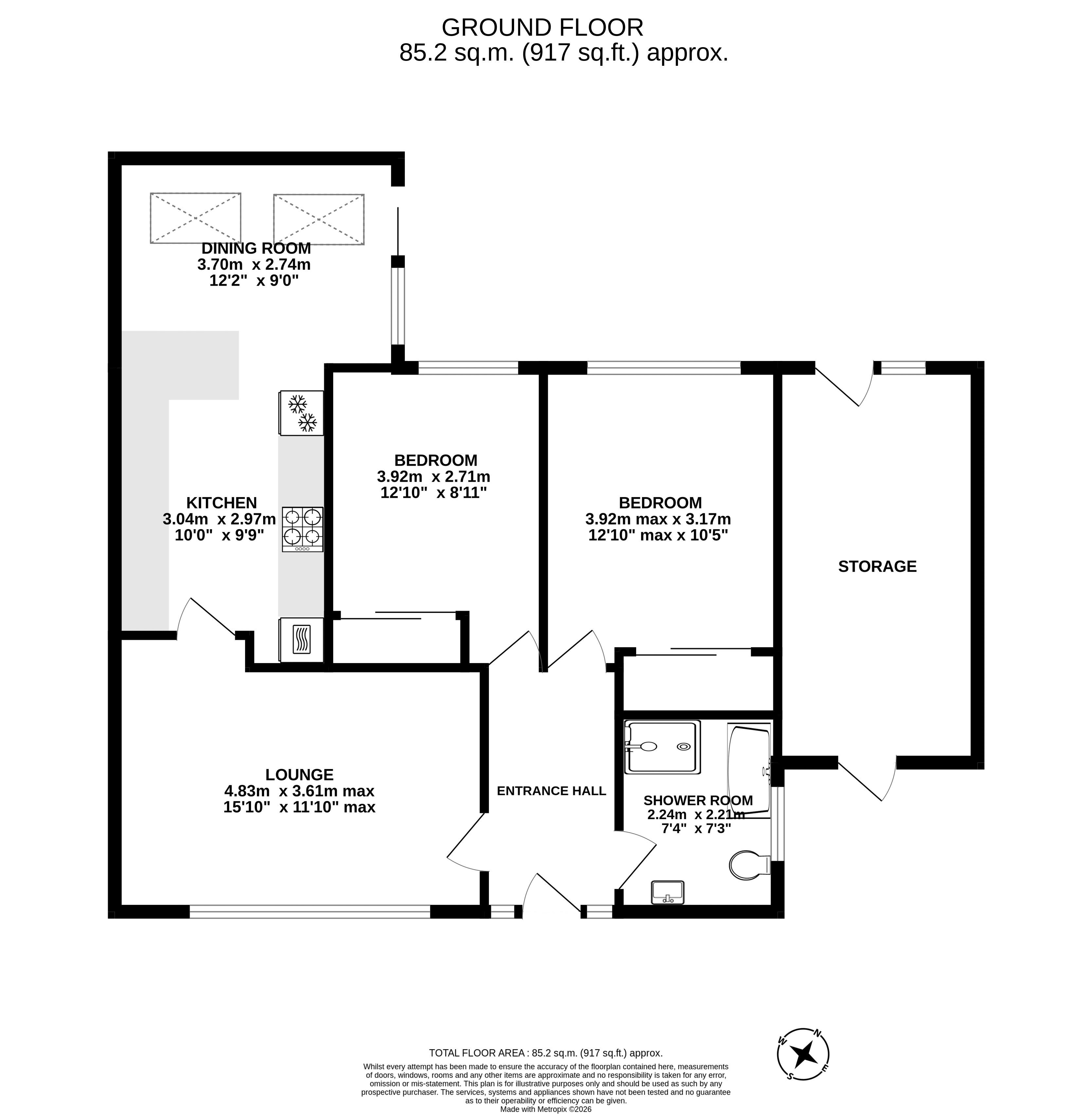 5, Chestnut Drive, Brixham floorplan