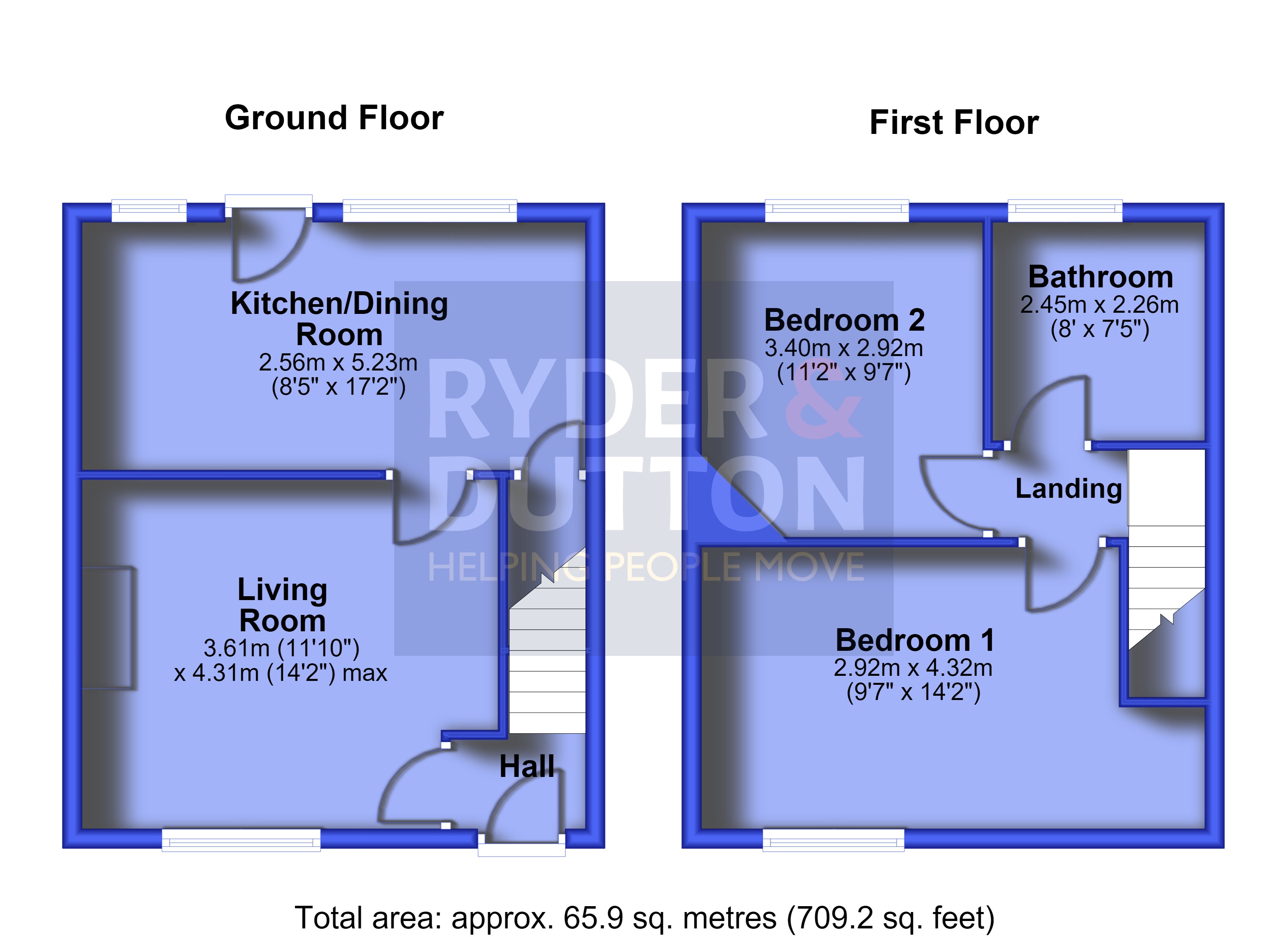 38, Pye Nest Gardens, West Yorkshire floorplan