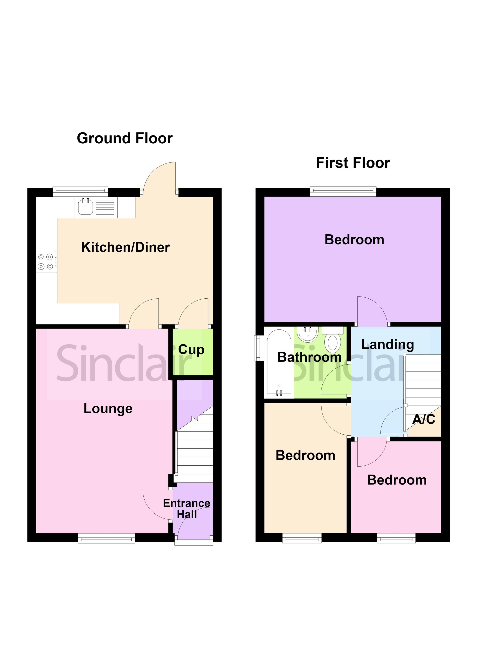 5 Lords Close, Coalville floorplan