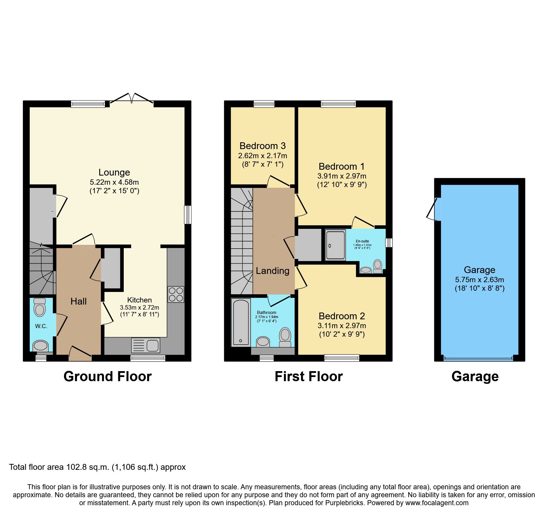 18, Harvest Road, Thetford floorplan