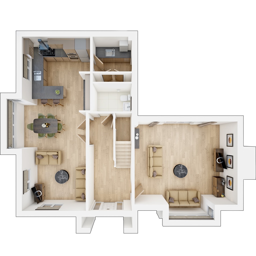 The Lloyd - Plot 120, Friars Oak, London Road, Hassocks floorplan