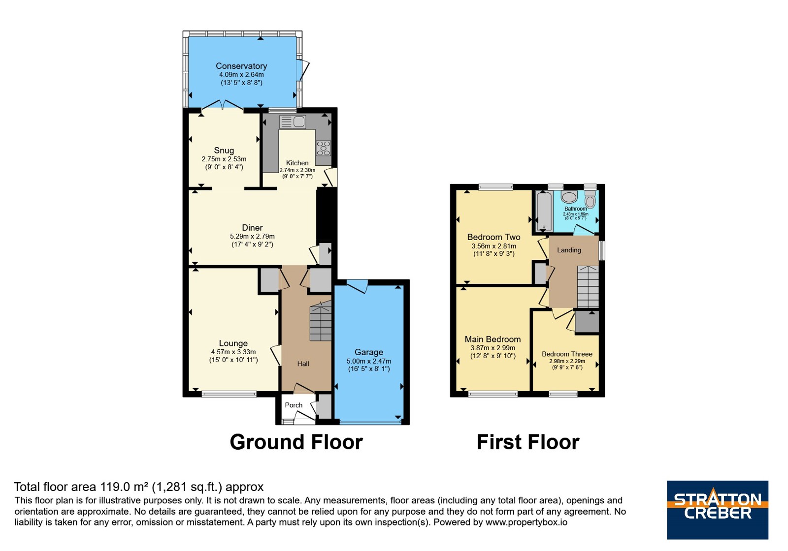 47, Roseland Gardens, Cornwall floorplan