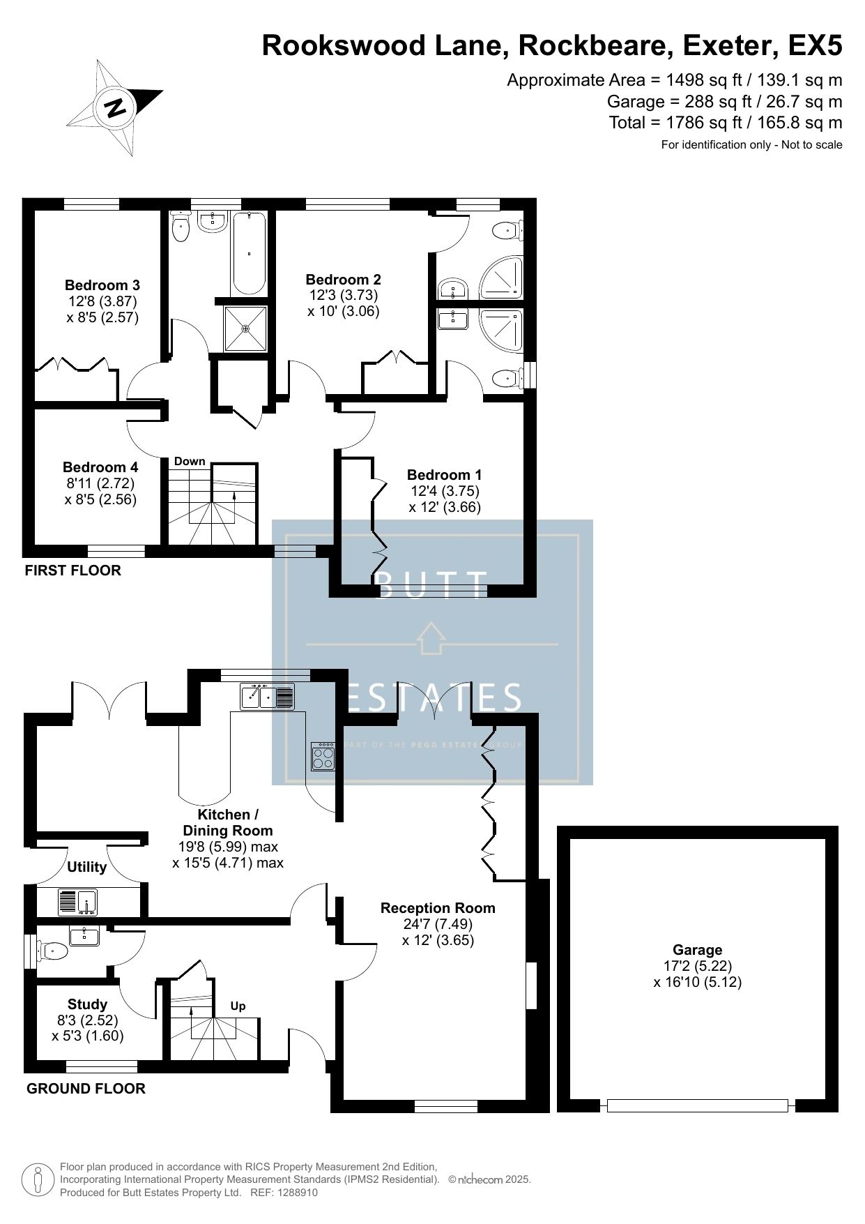12 Rookswood Lane, Exeter floorplan
