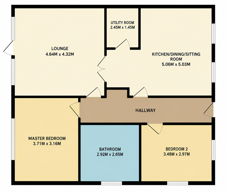 3, Winterton Close Greater Manchester, Westhoughton floorplan