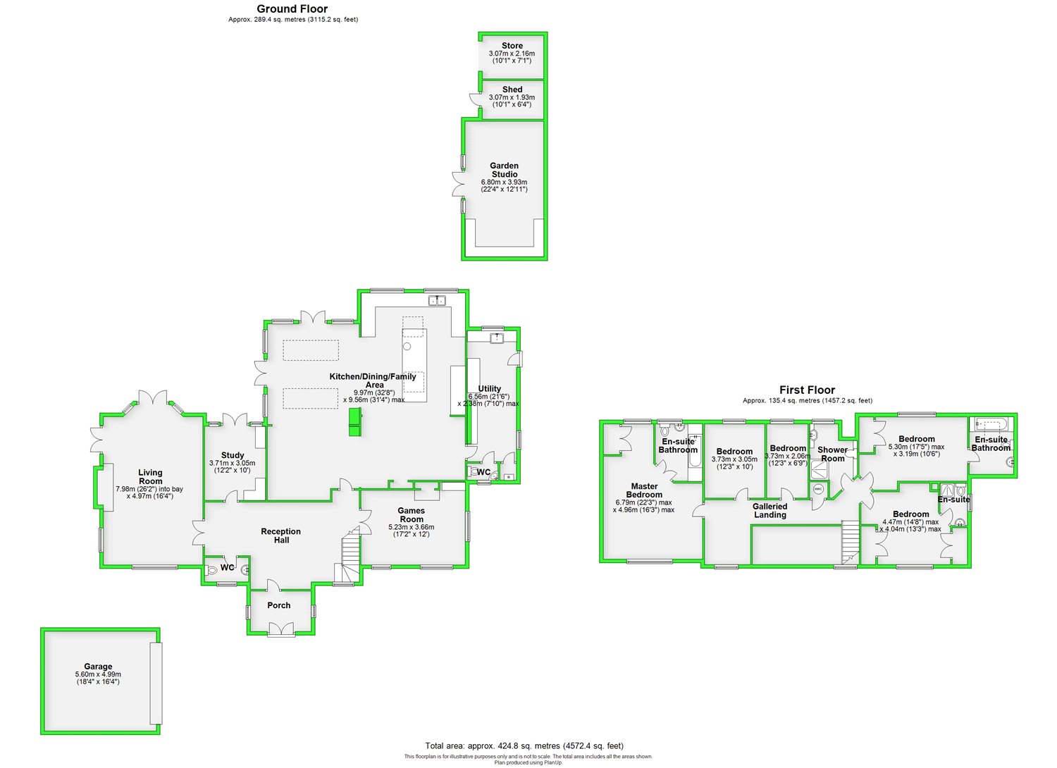 5 Bedrooms Detached house for sale in Hollybush Ride, Finchampstead, Wokingham, Berkshire RG40
