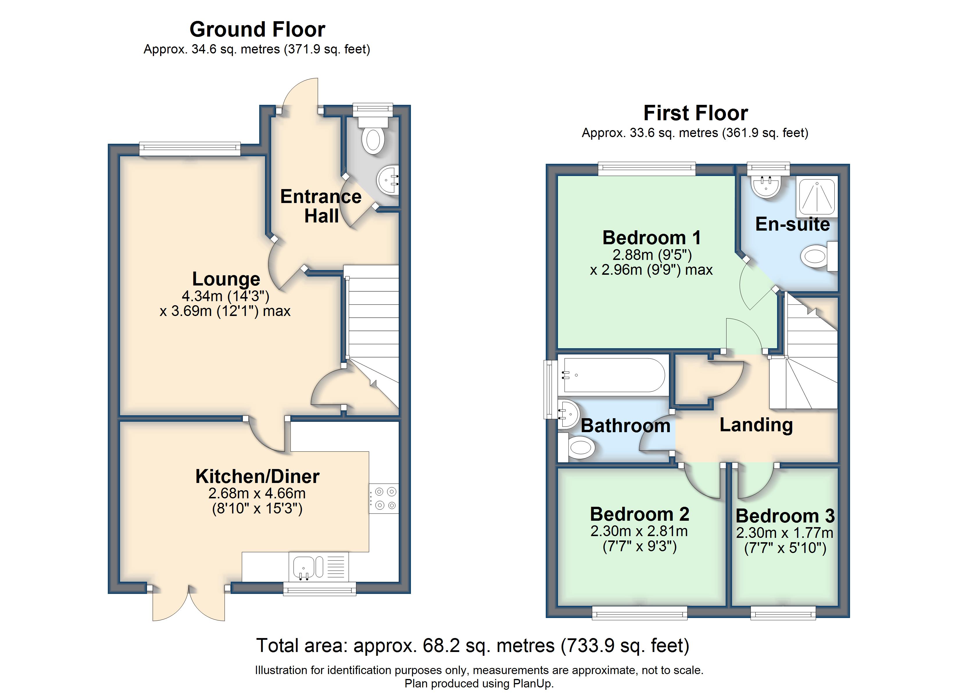 3 Bedrooms Semi-detached house for sale in Upton Drive, Burton-On-Trent DE14