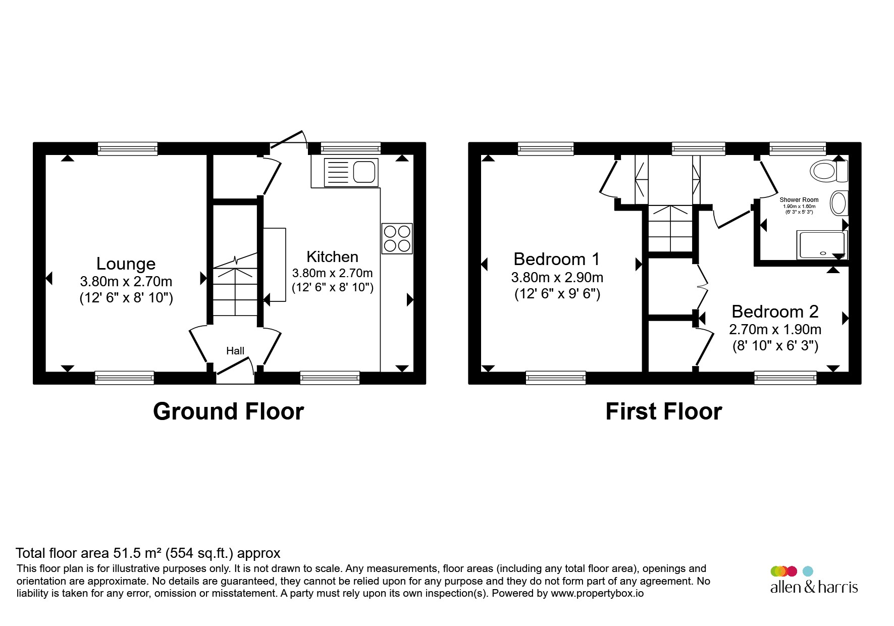 13b, Brook Street, Warminster floorplan
