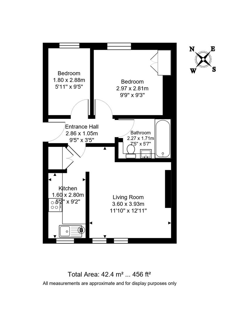 2 Bedrooms Flat to rent in Dunstan Road, Tunbridge Wells TN4