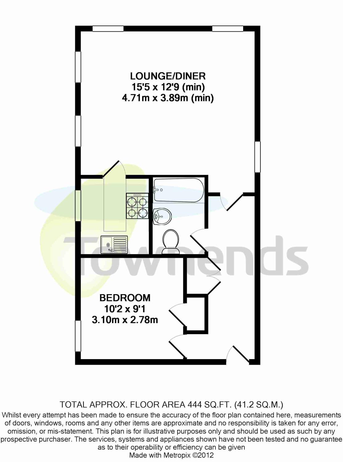 1 Bedrooms Flat for sale in St Johns Court, Church Road, Egham, Surrey TW20