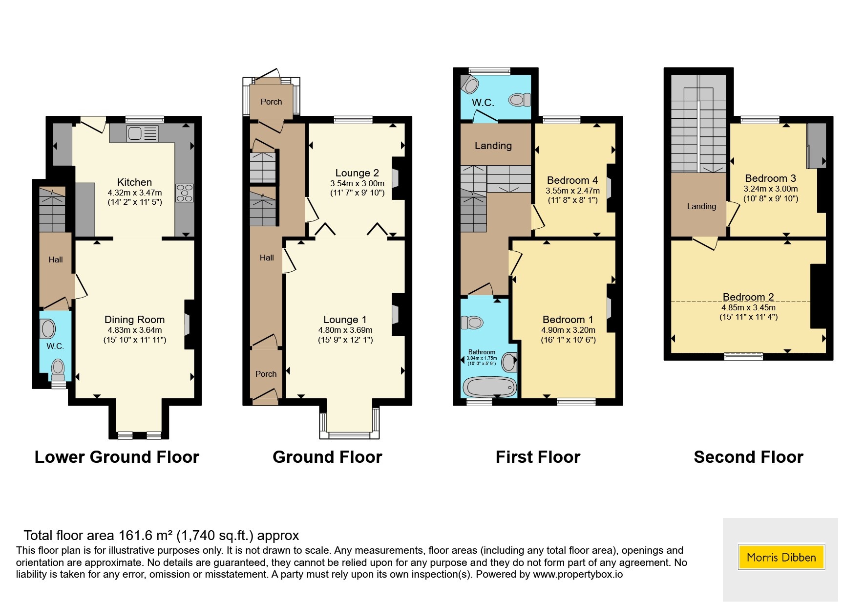 10, Grove Road North, Hampshire floorplan