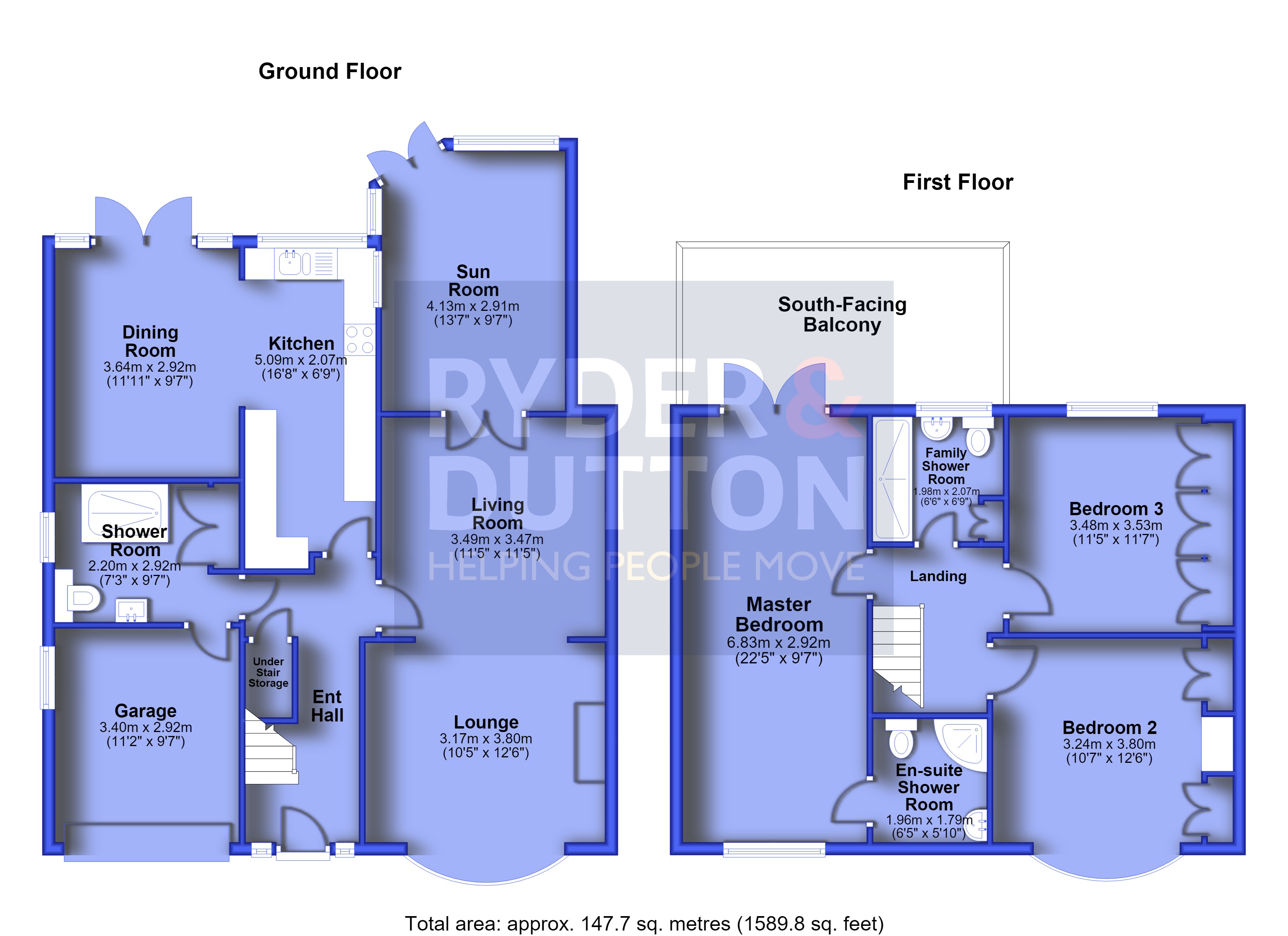 133, Newchurch Road, Rossendale floorplan