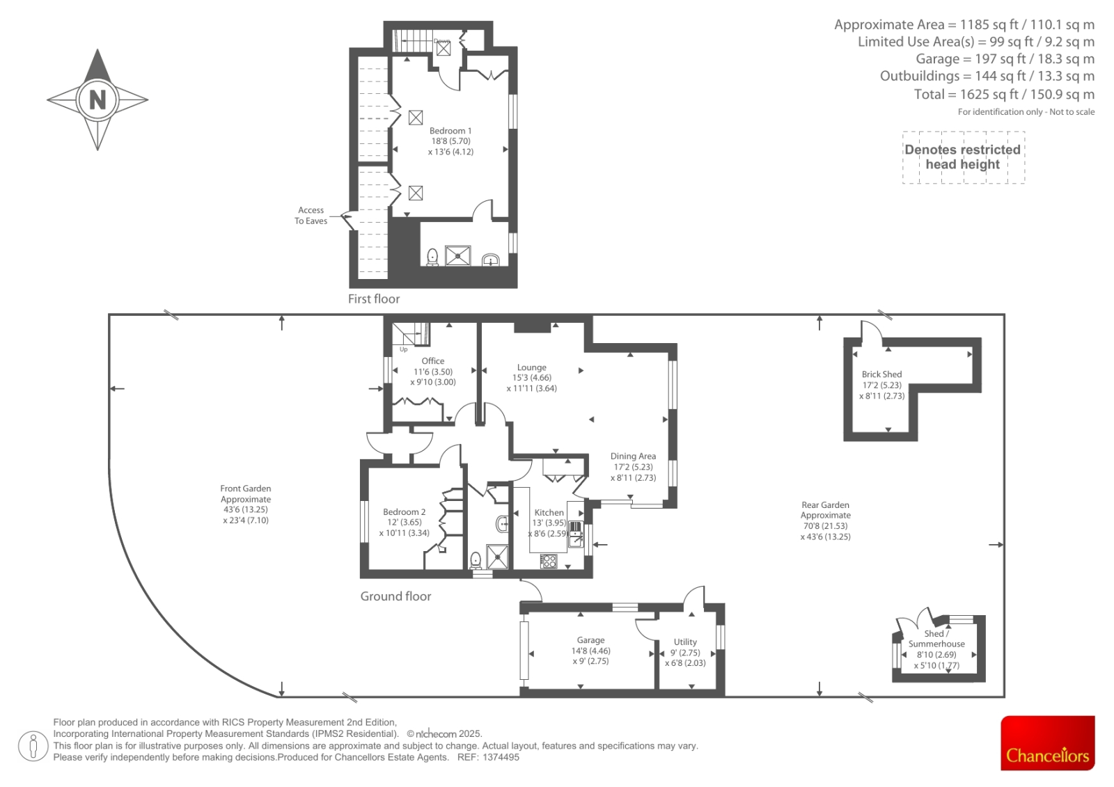 73 COTMORE GARDENS, Cotmore Gardens, Thame, Thame floorplan