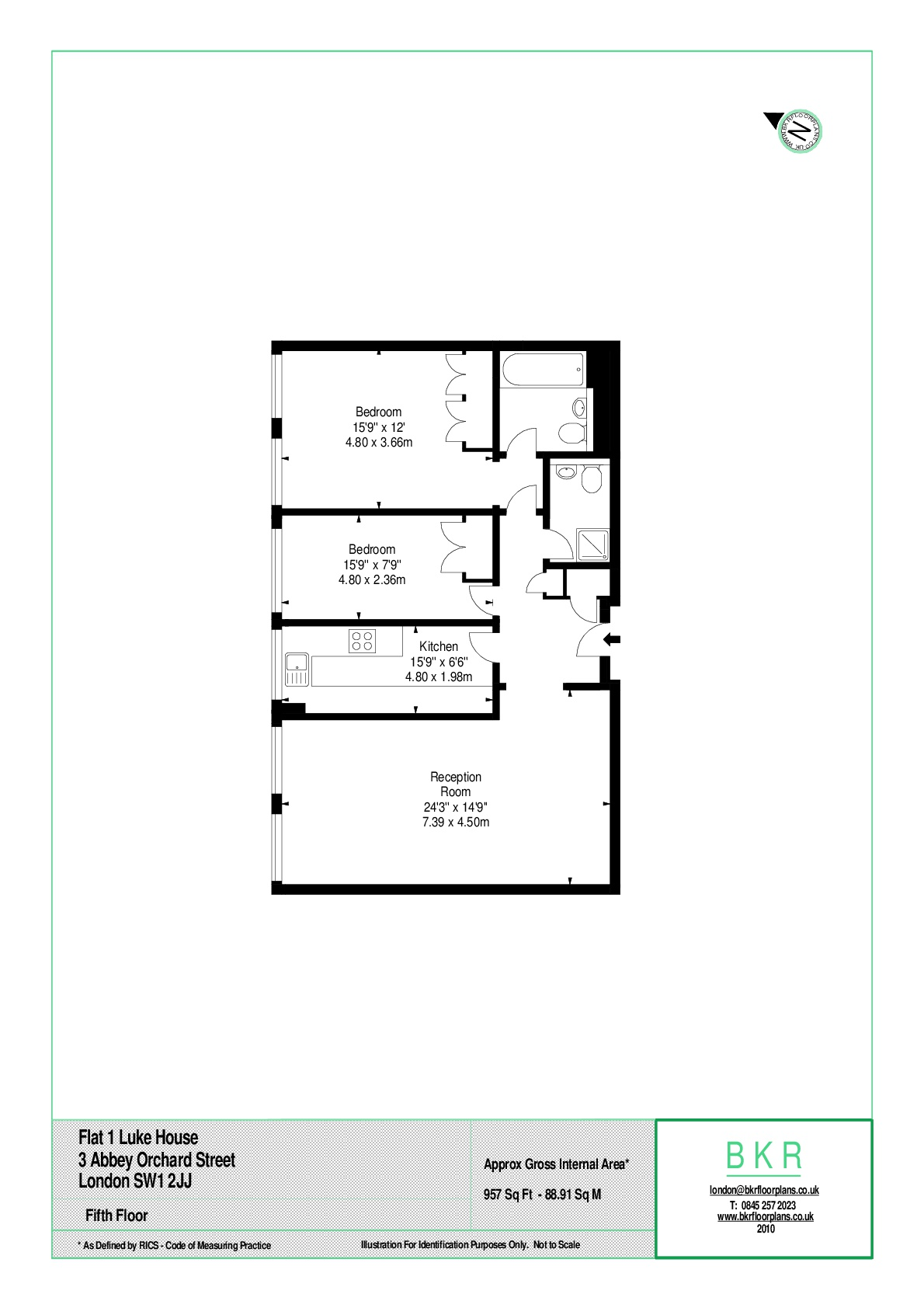 2 Bedrooms Flat to rent in Merchant Square East, London W2