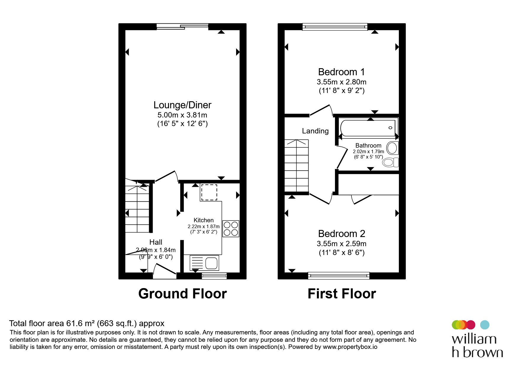 61, Ramblers Way, Welwyn Garden City floorplan