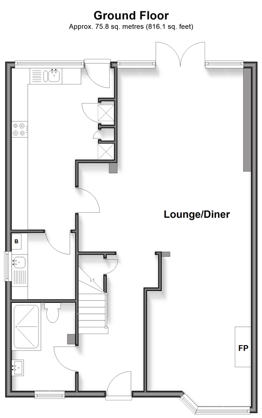 Tonbridge Road Teston, Maidstone floorplan