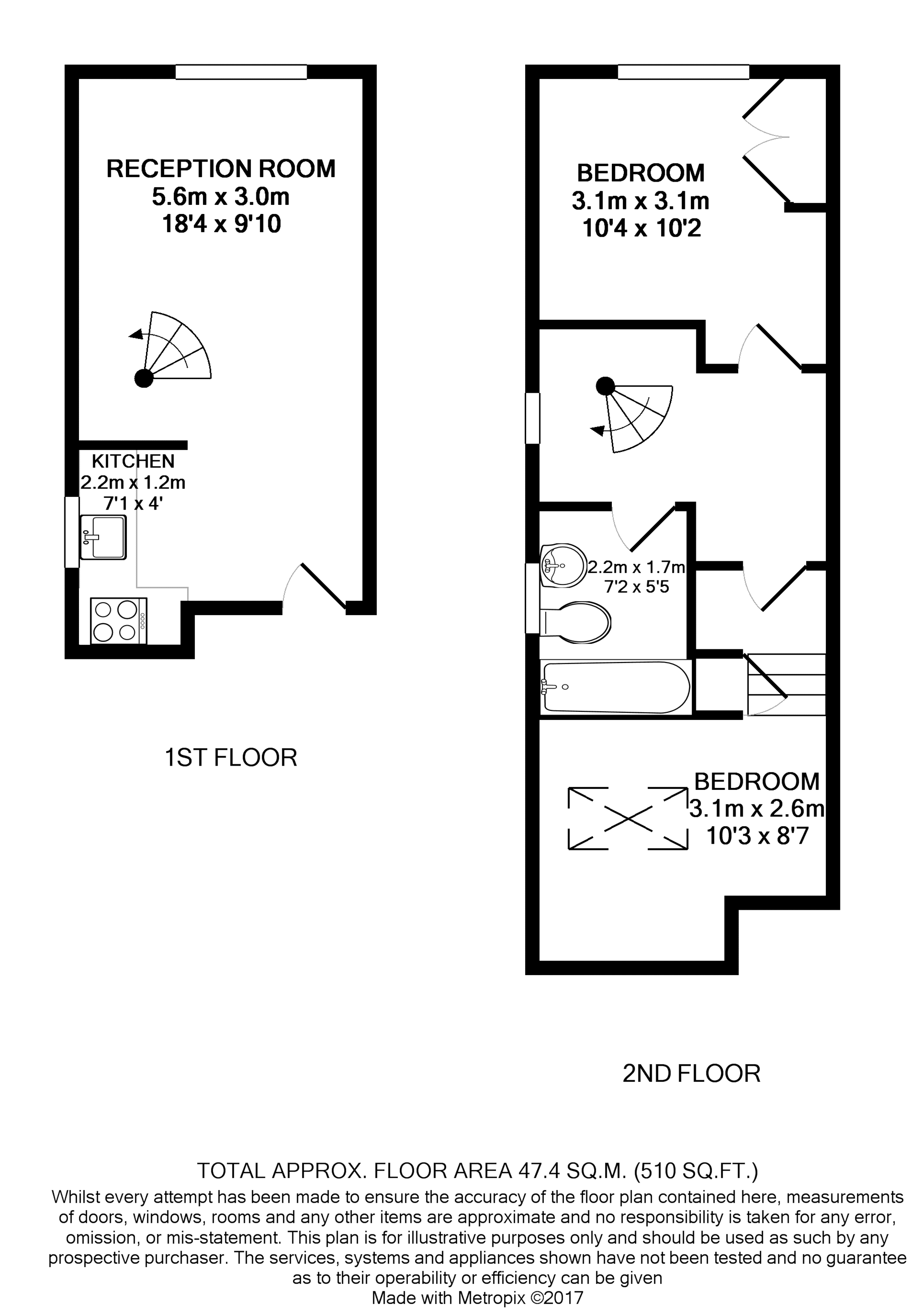 2 bed flat for sale in Clonmel Road, Fulham SW6 Zoopla