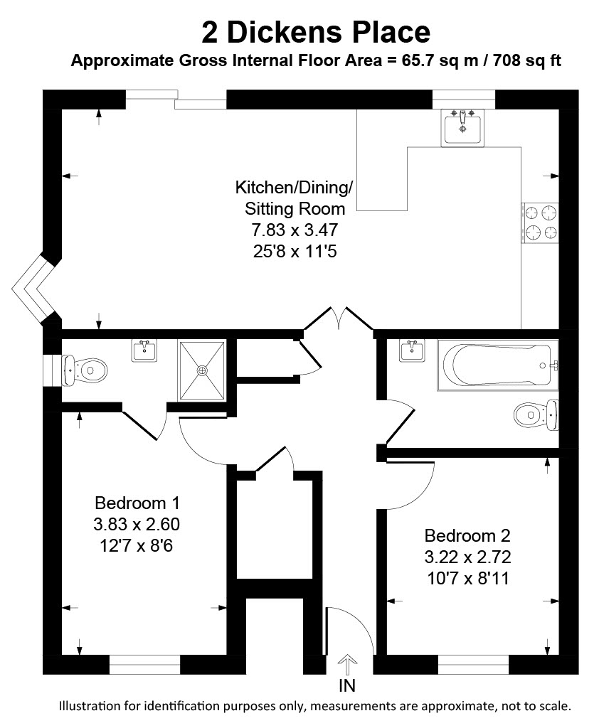 2, Dickens Place, Colnbrook floorplan