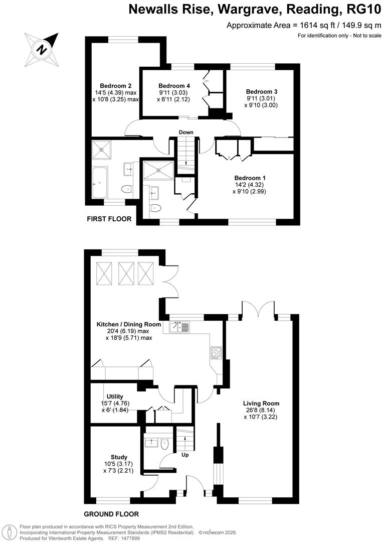 11, Newalls Rise, Wargrave floorplan