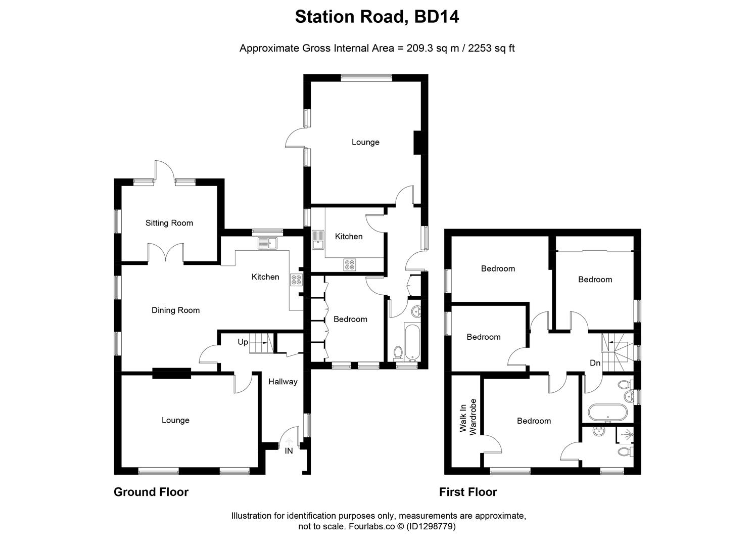 Hillswood, Station Road, Bradford floorplan