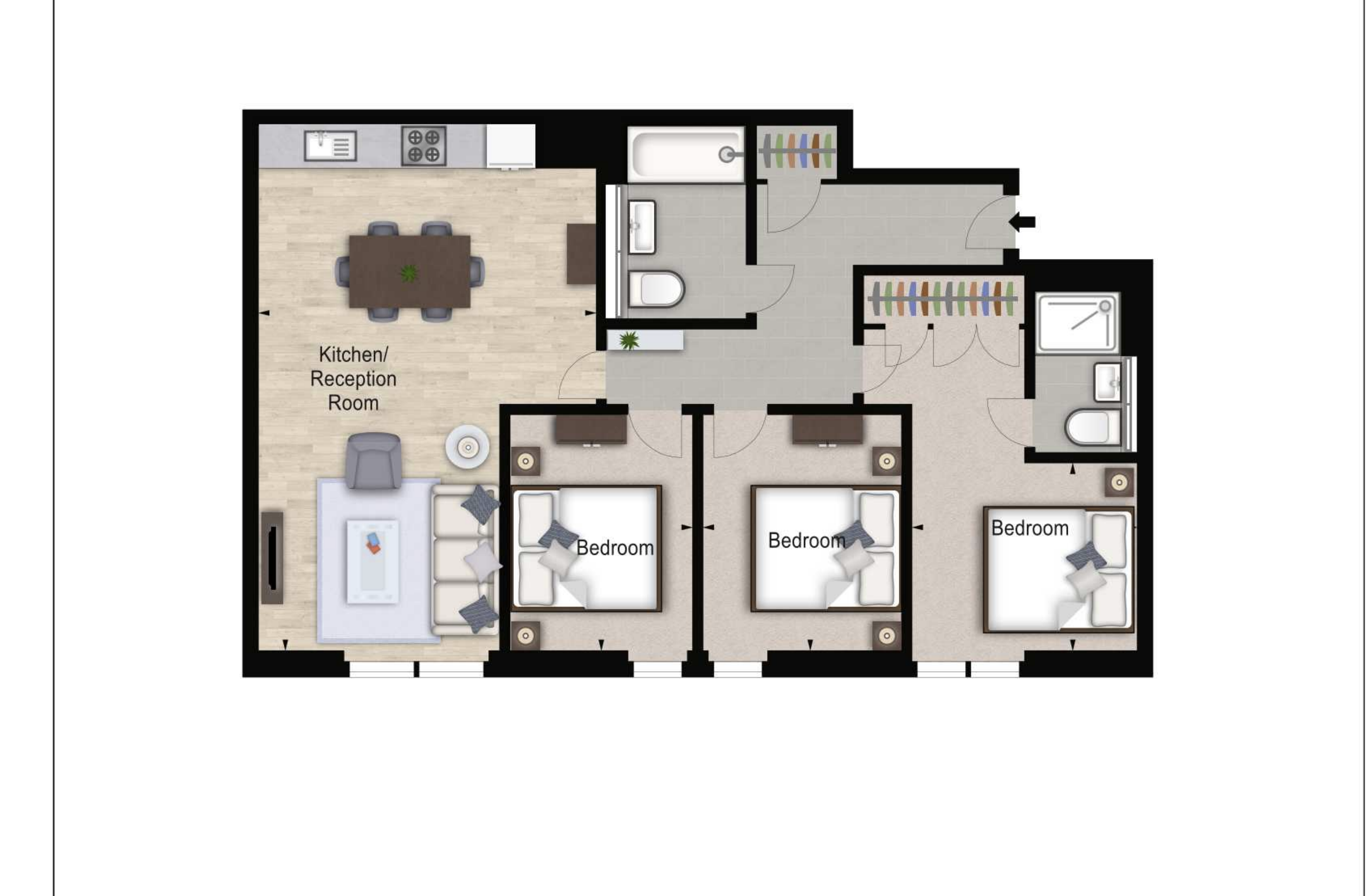 Merchant Square, London floorplan