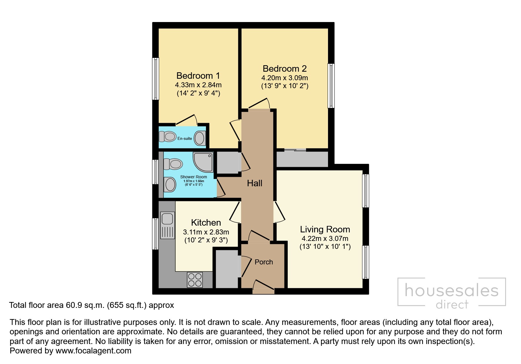 31, Raleigh Court, Sherborne floorplan