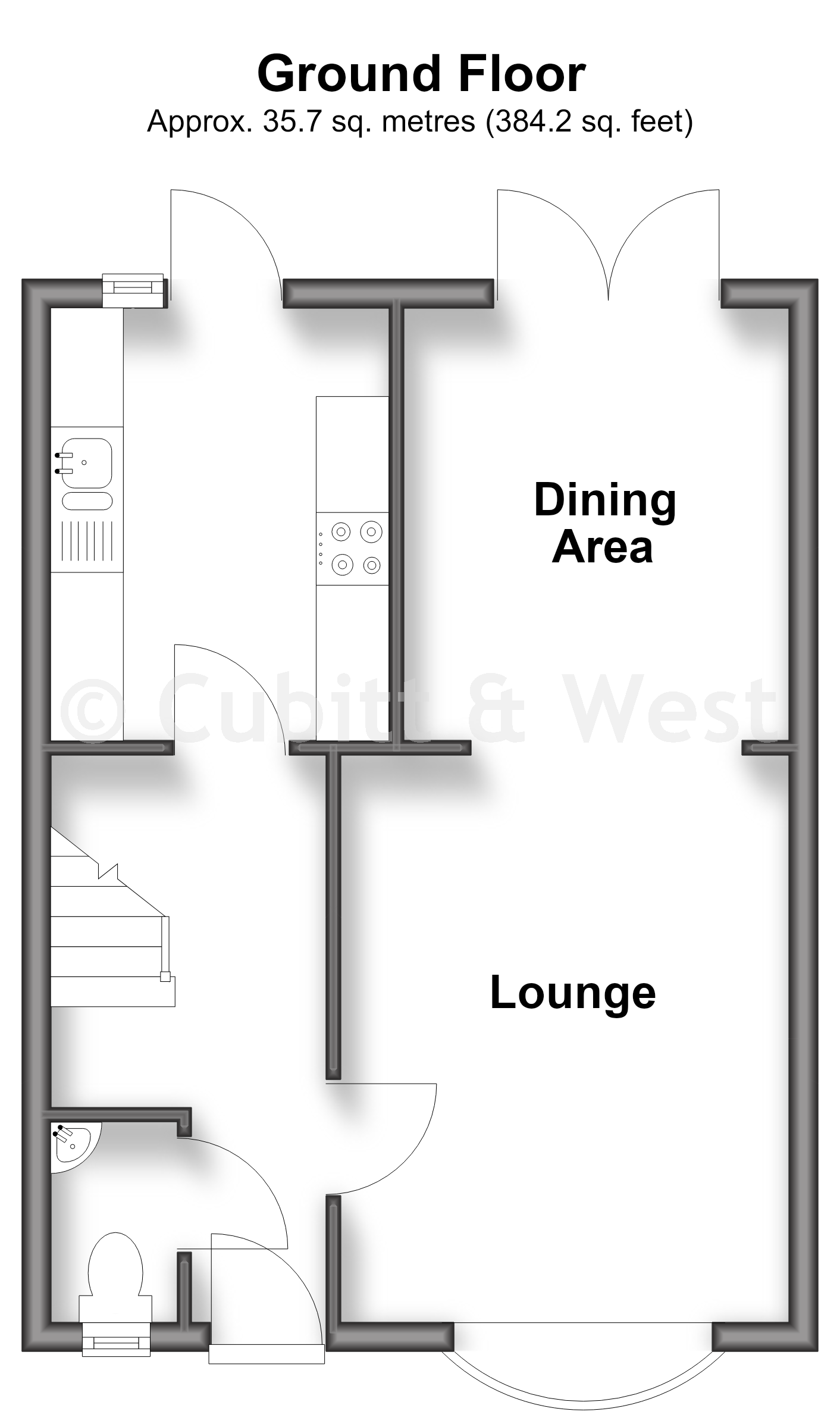 18, Royal Gardens, Rowland's Castle floorplan