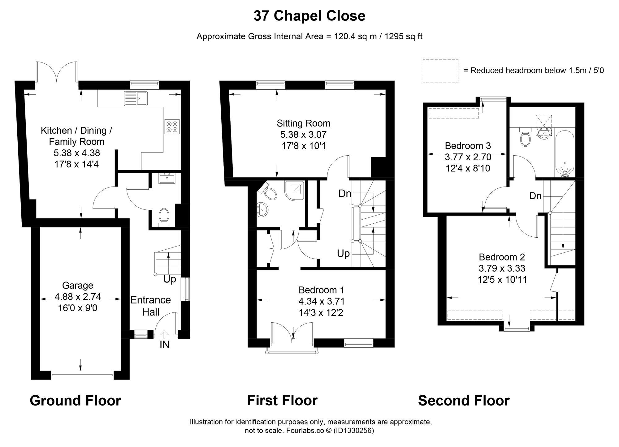 37 Chapel Close, Wantage floorplan
