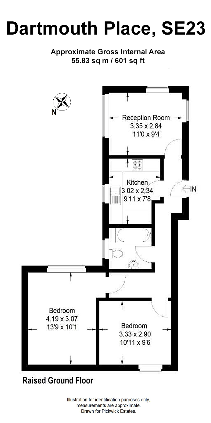 Nelson Hall, London floorplan